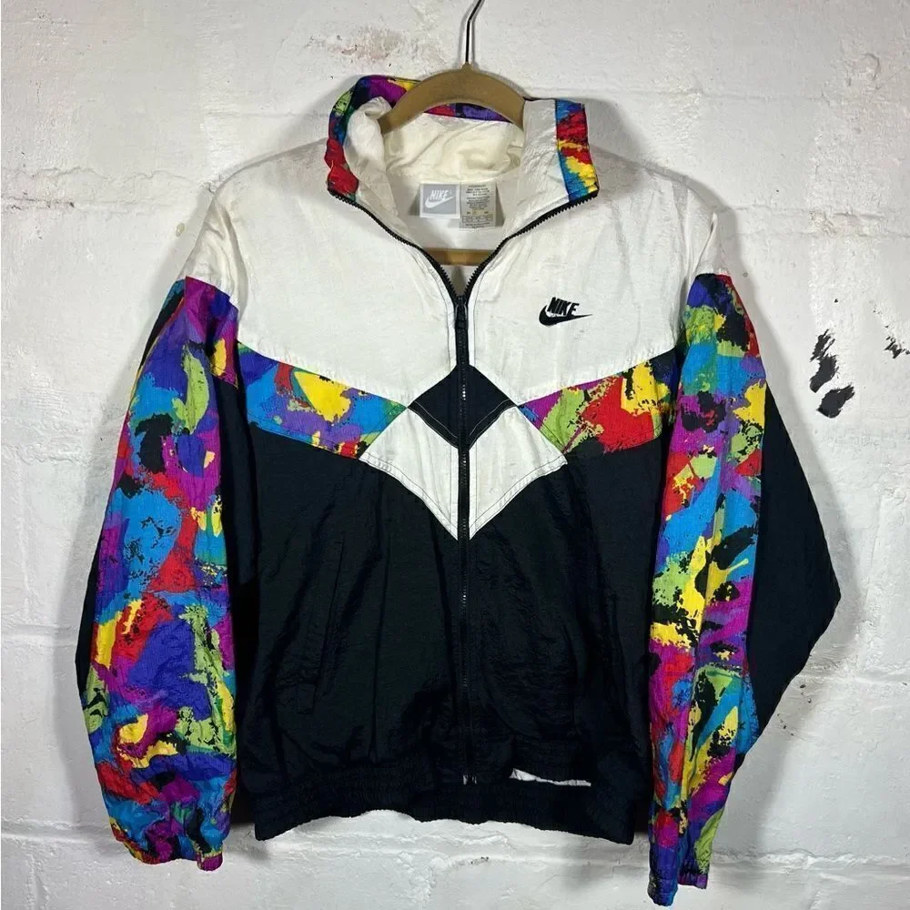 Vintage Colorful Nike Windbreaker